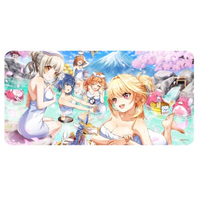 画像1: 白猫TCG in 秩父「ガンスリンガーバトル」限定 プレイマット(ルウシェ・トワ・セツナ・シエラ・ルミエ・星たぬき)